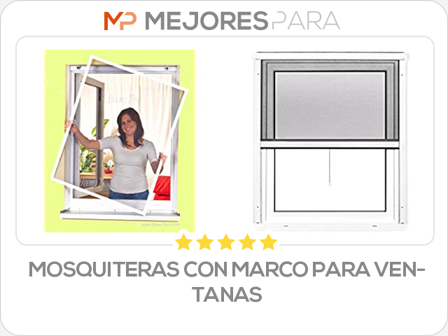 mosquiteras con marco para ventanas