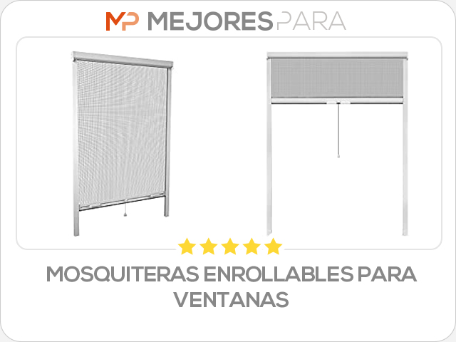 mosquiteras enrollables para ventanas