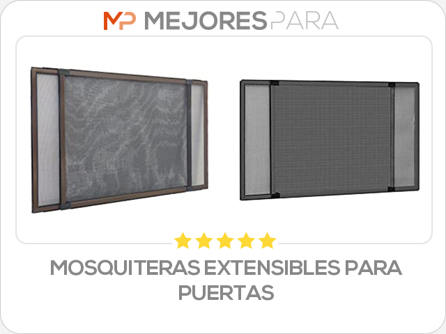 mosquiteras extensibles para puertas