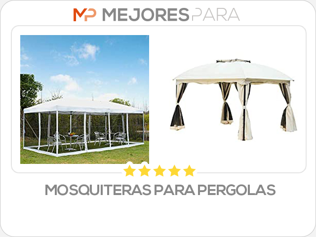 mosquiteras para pergolas