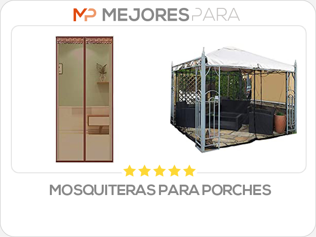 mosquiteras para porches