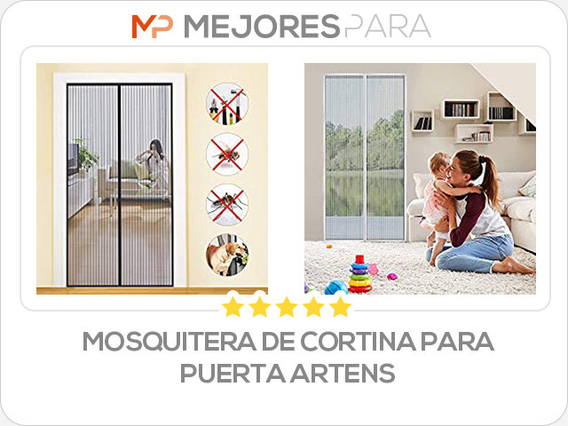 mosquitera de cortina para puerta artens