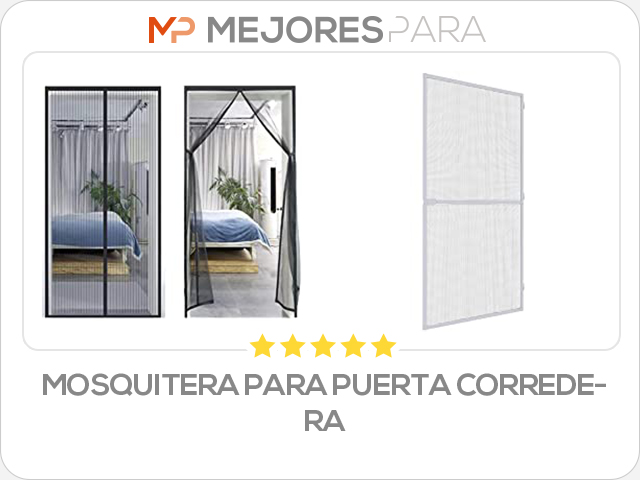 mosquitera para puerta corredera