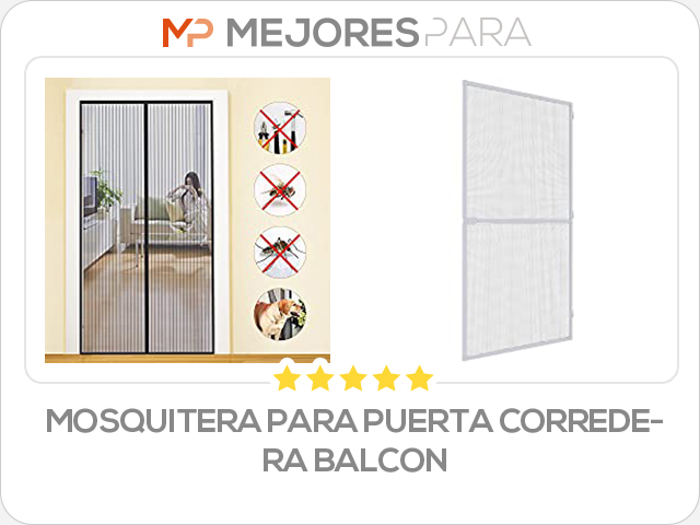 mosquitera para puerta corredera balcon