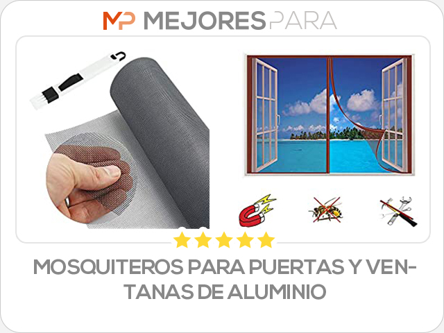 mosquiteros para puertas y ventanas de aluminio