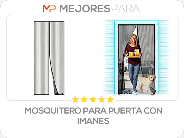 mosquitero para puerta con imanes