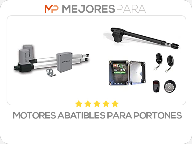 motores abatibles para portones