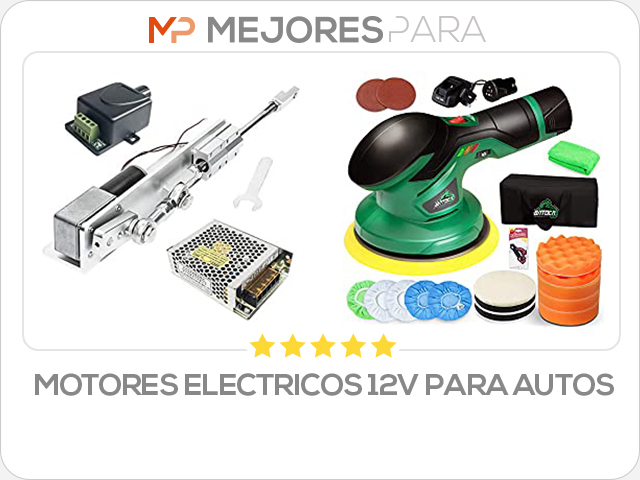 motores electricos 12v para autos