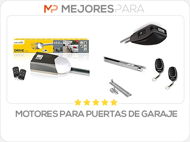 motores para puertas de garaje