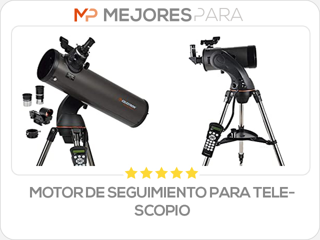 motor de seguimiento para telescopio