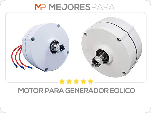 motor para generador eolico