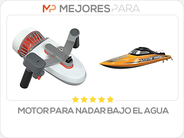 motor para nadar bajo el agua