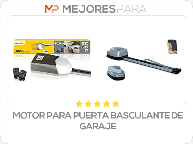 motor para puerta basculante de garaje