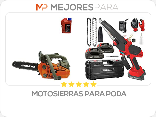 Motosierras para poda