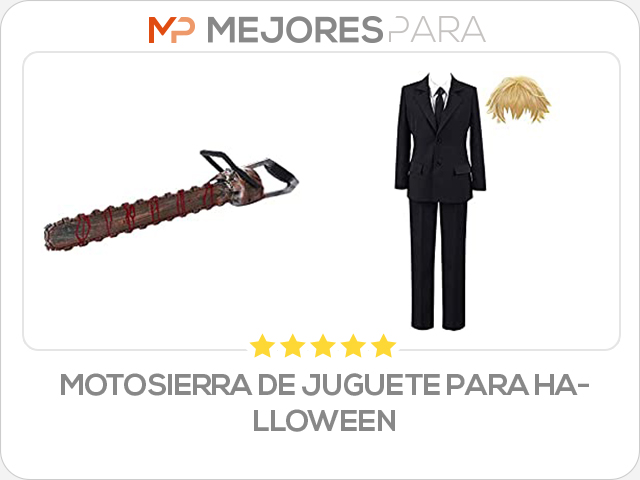 motosierra de juguete para halloween