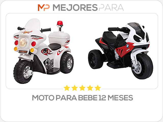 moto para bebe 12 meses