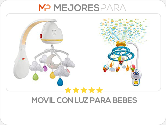 movil con luz para bebes