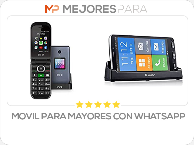 movil para mayores con whatsapp