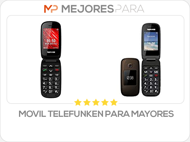 movil telefunken para mayores