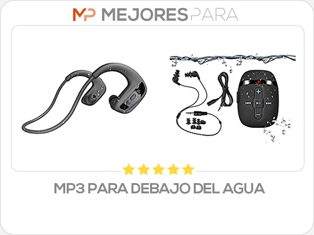 mp3 para debajo del agua