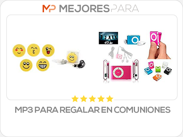 mp3 para regalar en comuniones