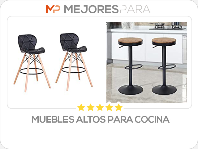 muebles altos para cocina