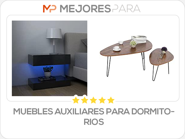 muebles auxiliares para dormitorios