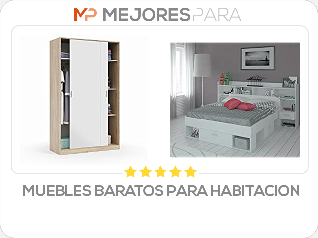 muebles baratos para habitacion