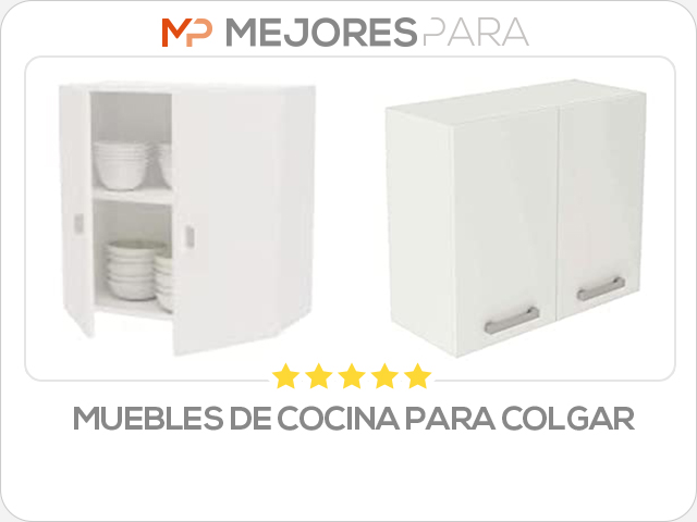 muebles de cocina para colgar