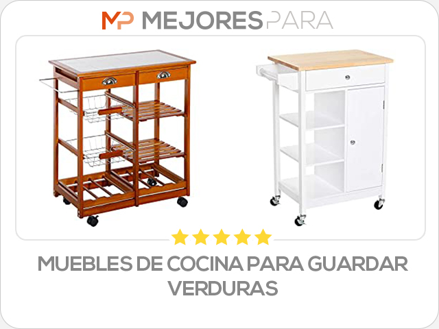 muebles de cocina para guardar verduras