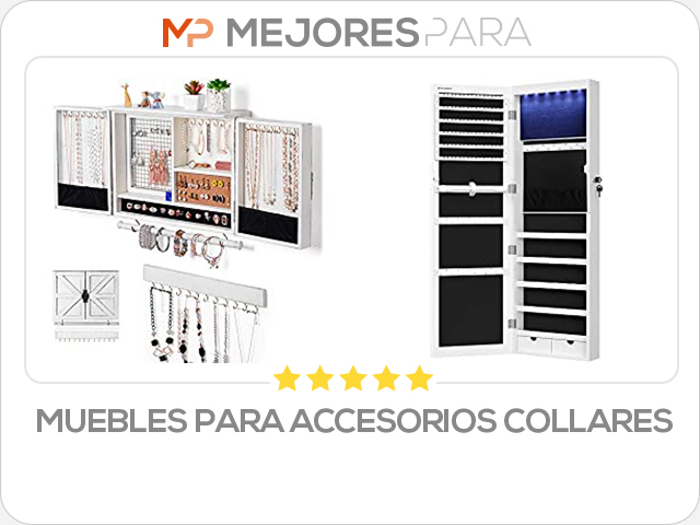 muebles para accesorios collares