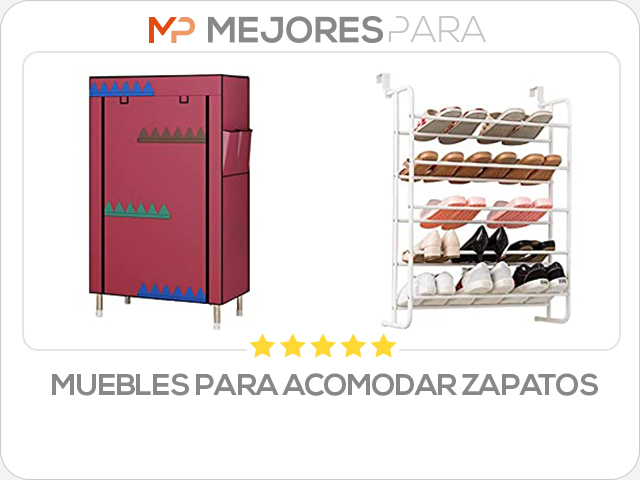 muebles para acomodar zapatos