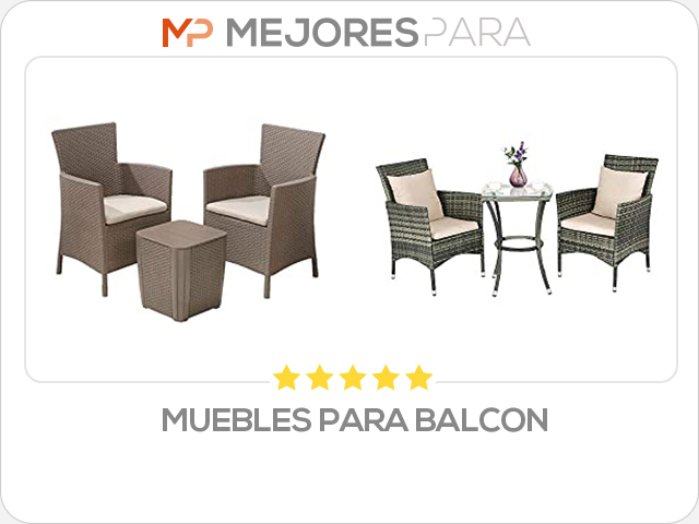 muebles para balcon