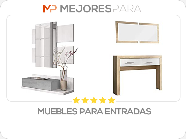 muebles para entradas