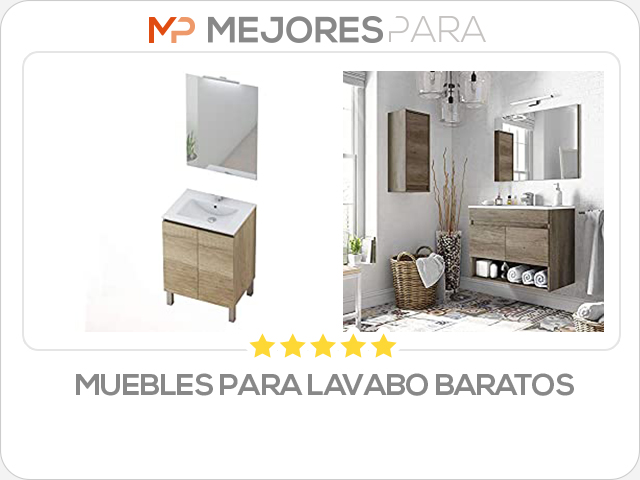 muebles para lavabo baratos