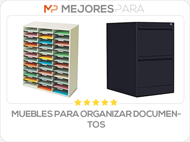 muebles para organizar documentos