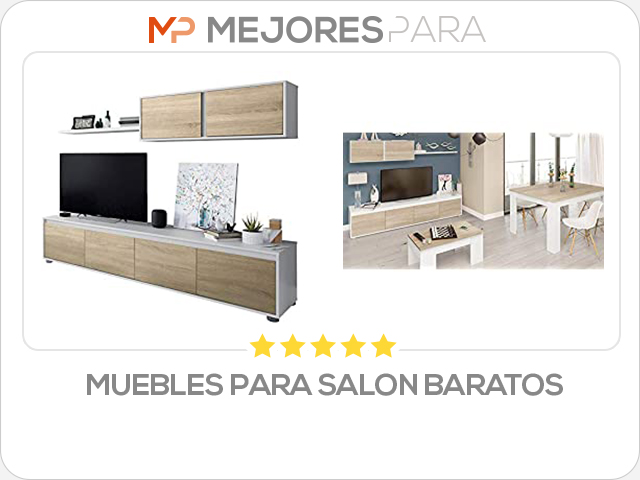 muebles para salon baratos