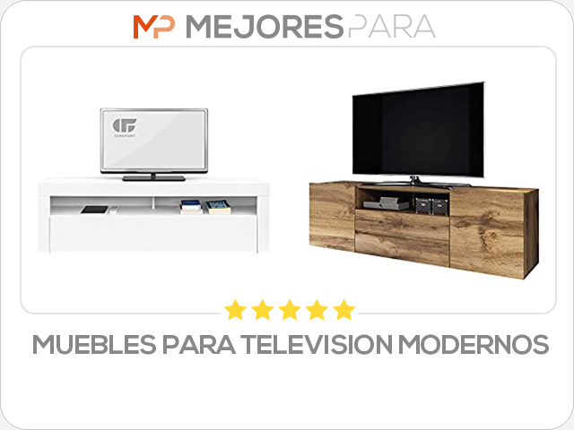 muebles para television modernos