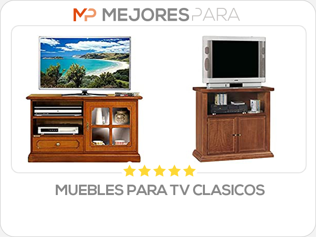 muebles para tv clasicos