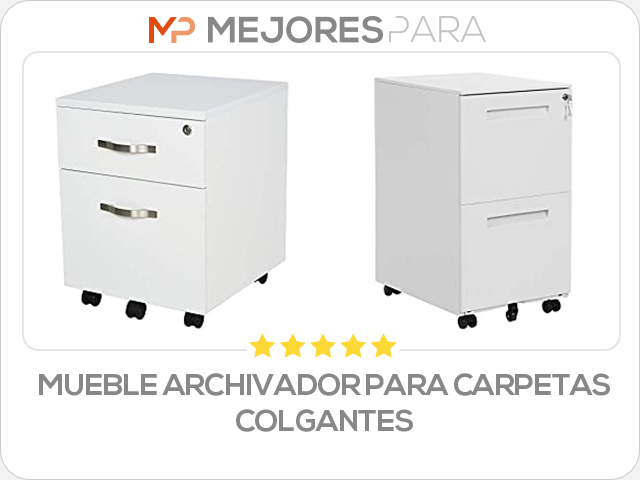 mueble archivador para carpetas colgantes