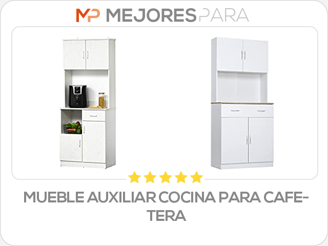 mueble auxiliar cocina para cafetera