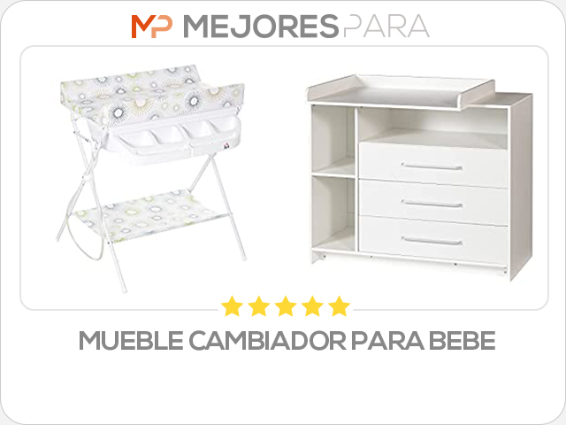 mueble cambiador para bebe