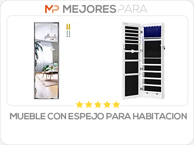 mueble con espejo para habitacion