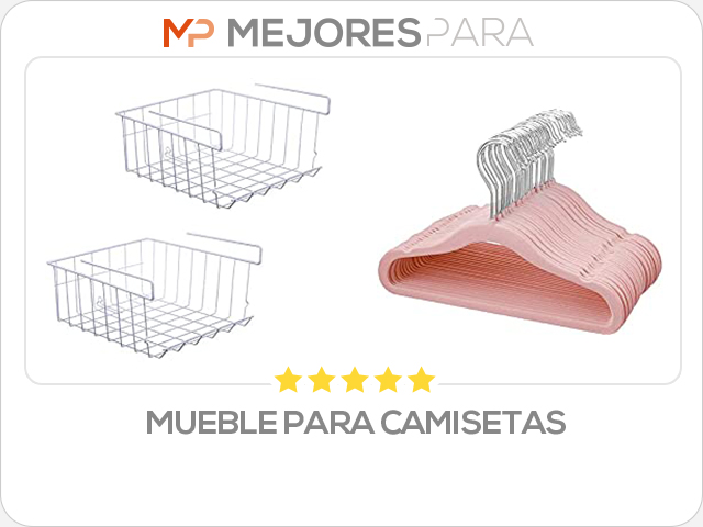 mueble para camisetas