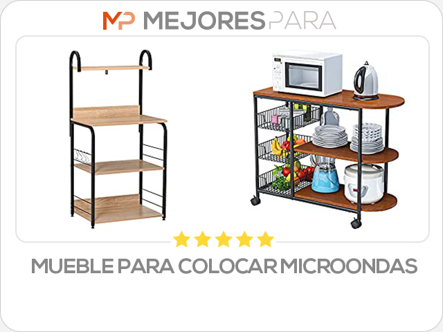 mueble para colocar microondas