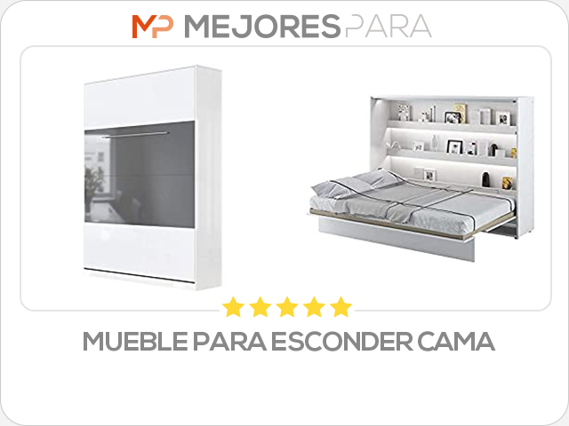 mueble para esconder cama