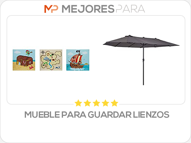 mueble para guardar lienzos