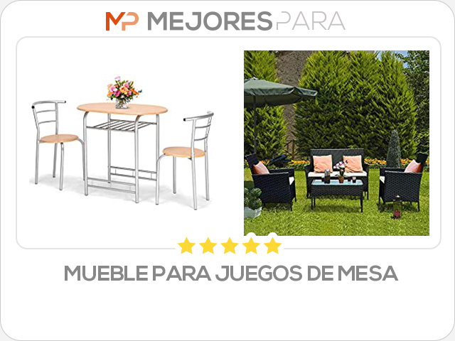 mueble para juegos de mesa