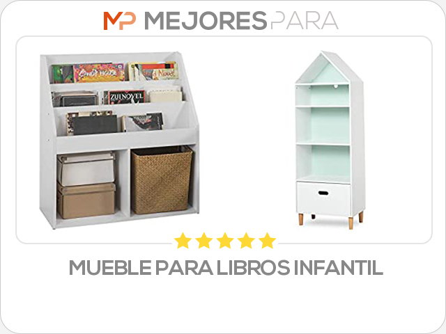 mueble para libros infantil