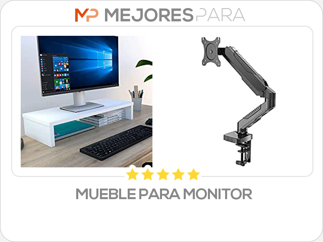 mueble para monitor